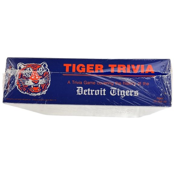 Vintage 1989 Detroit Tiger Trivia Board Game New Factory Sealed Baseball History - Picture 3 of 6